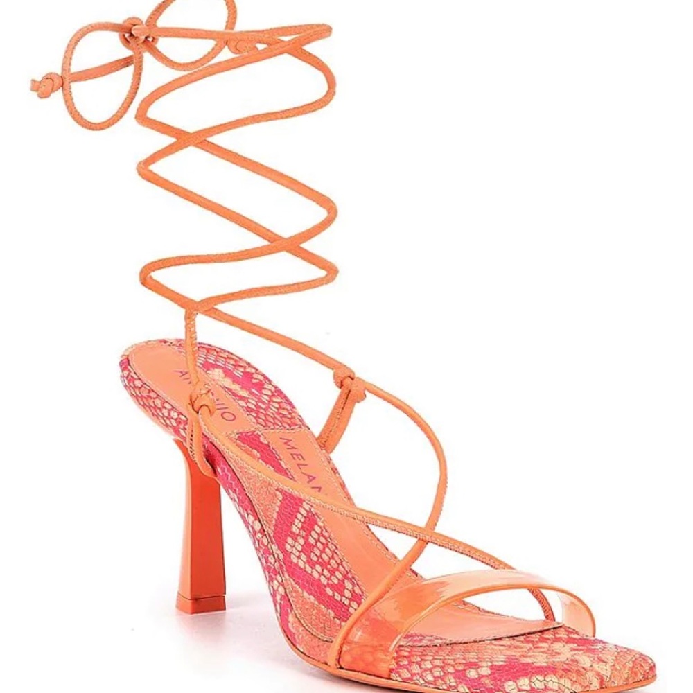 Antonio Melani Barden Lace-Up Dress Sandals